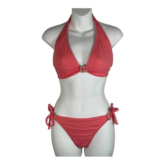Coral Bikini Set 👙‎ - Picture 2 of 8